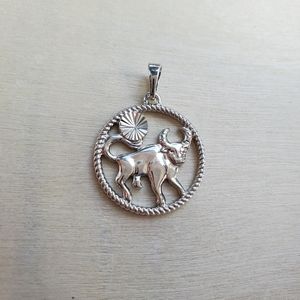 Taurus Charm Pendant